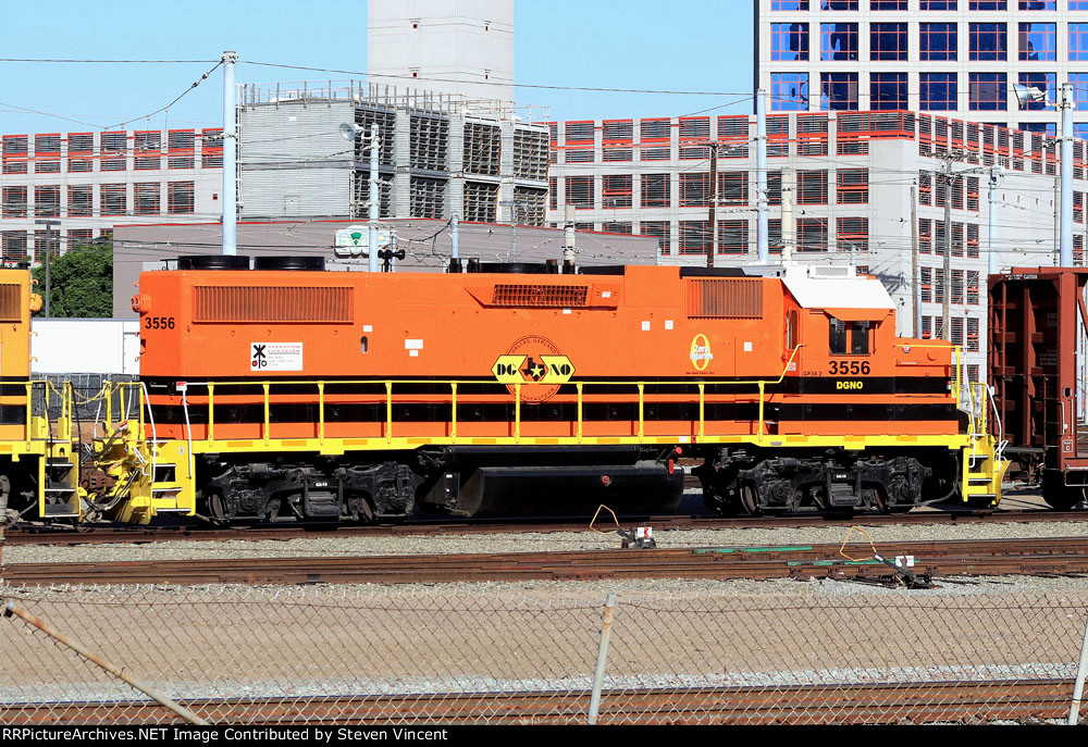 Dallas Garland & Northeastern GP38-2 #3556 on San Diego & Imperial Valley